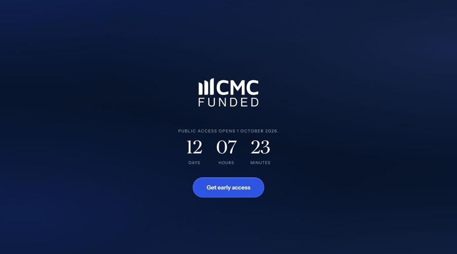 CMC Markets Funded Sets 1 October 2026 Prop Trading Launch