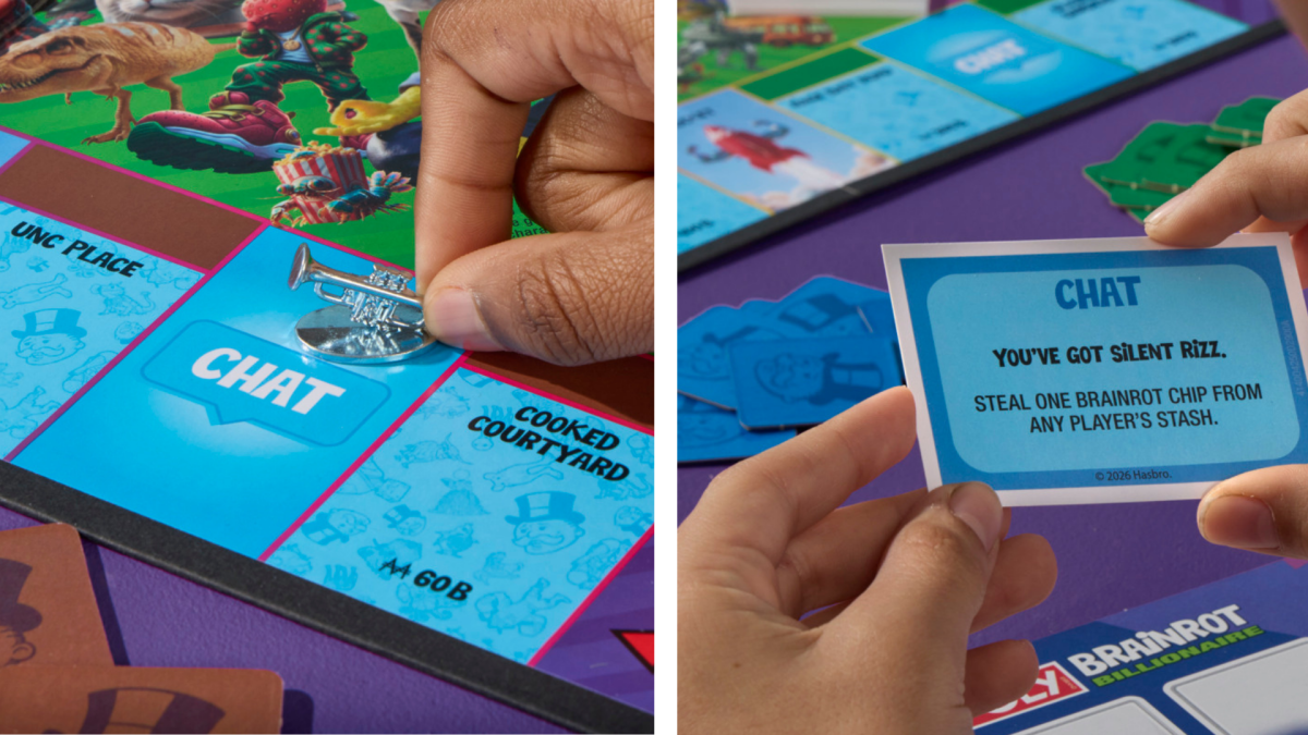 Hasbro Announces Brainrot Billionaire, a Simplified Monopoly Variant