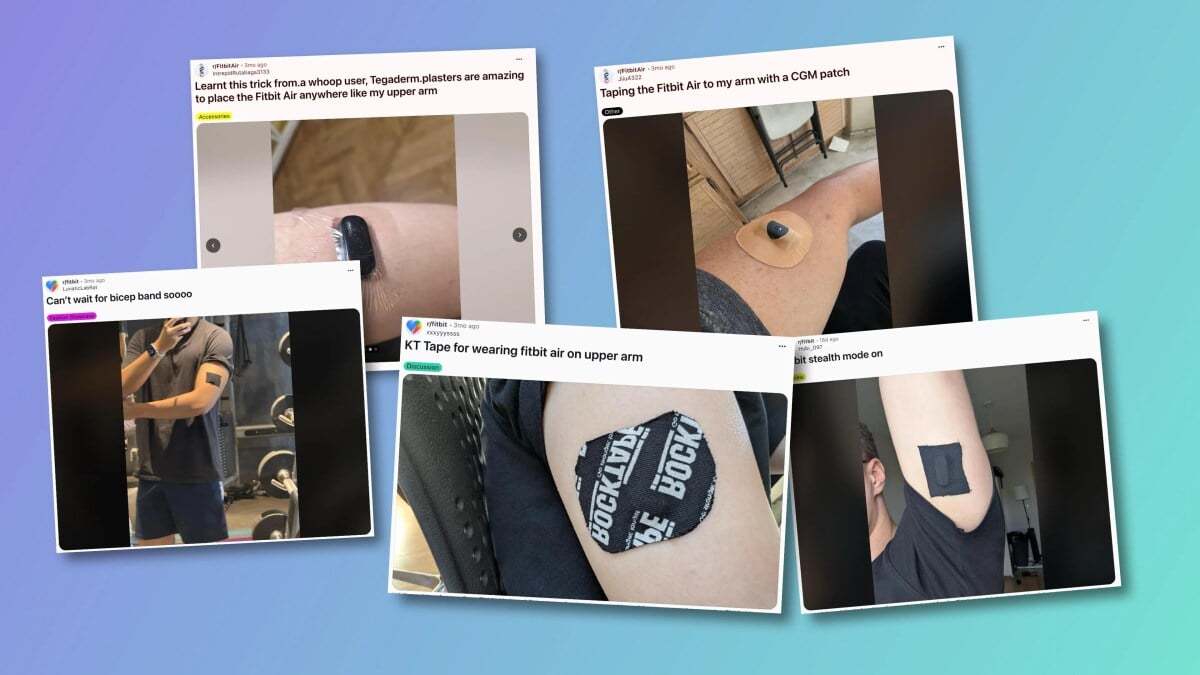 Why People Are Taping Fitbits to Their Arms